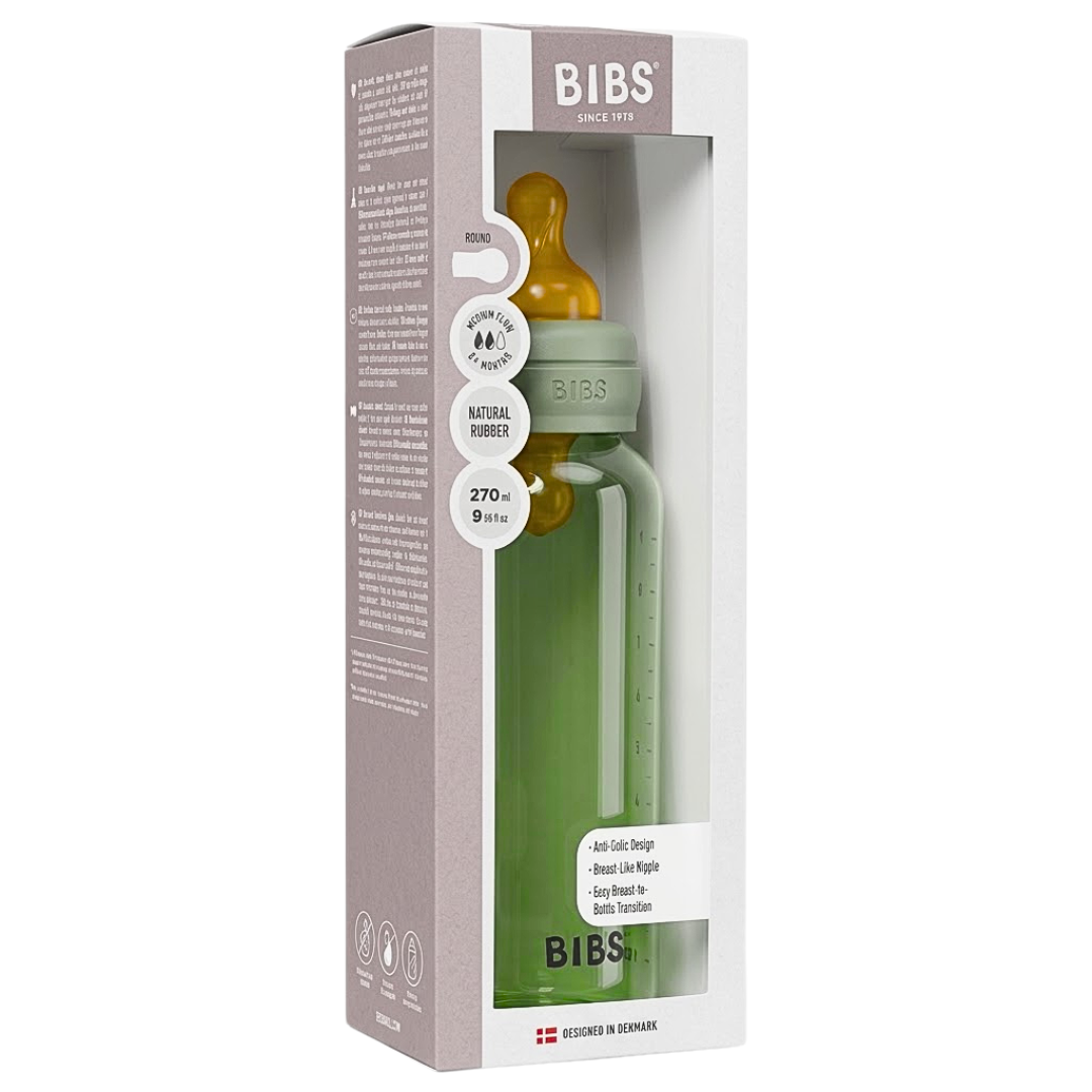 Bibs-Baby-Bottle-Round-Latex-270-ml-Medium-Flow-Ivory.png Bibs Baby Bottle Round Latex 270 ml Medium Flow - Ivory – Image 1