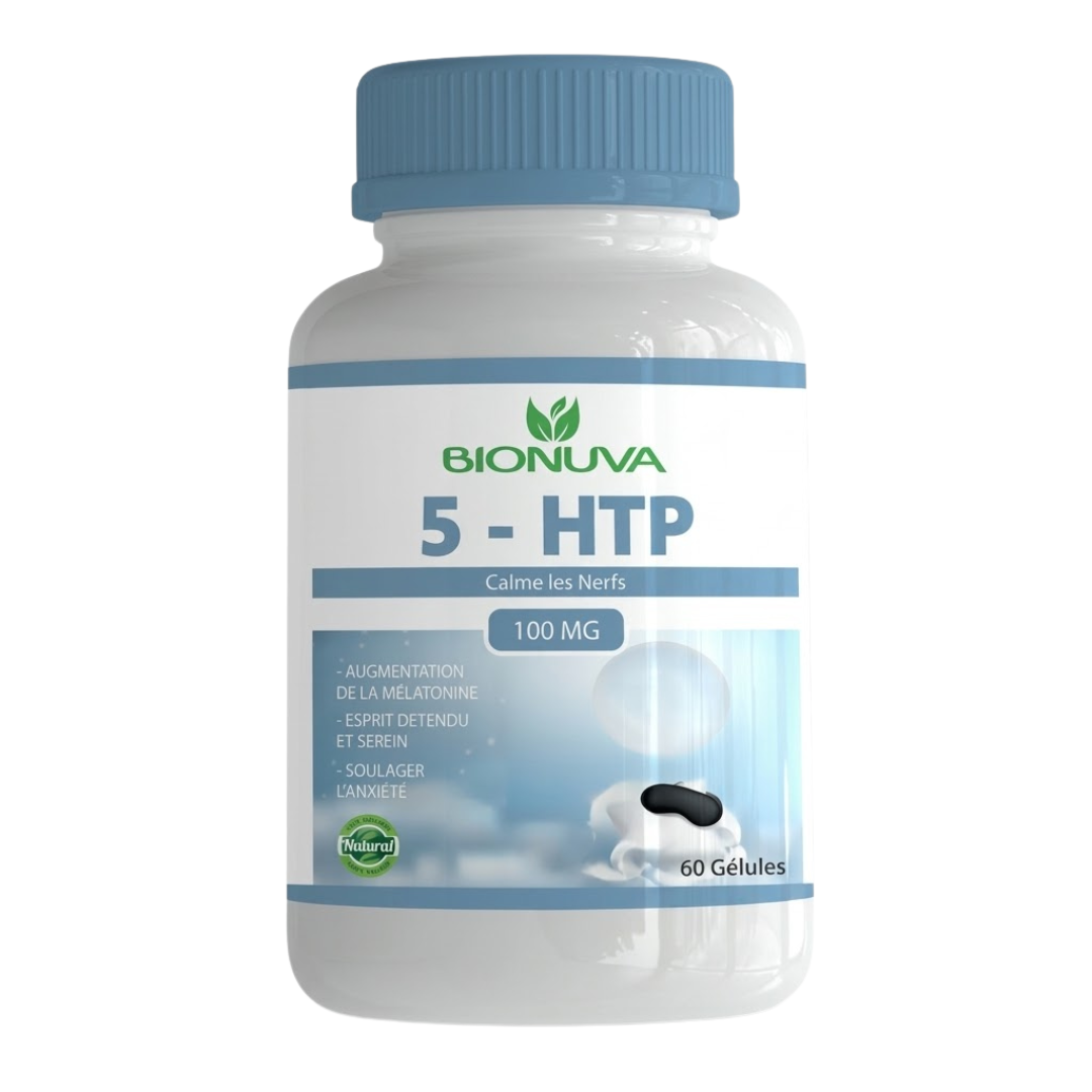 Bionuva-5-HTP-60-gelules.png Bionuva 5-HTP 60 Gelules – Image 1