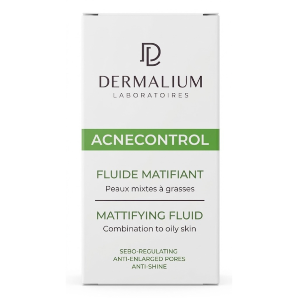 Dermalium Acnecontrol Fluide Matifiant 50ml