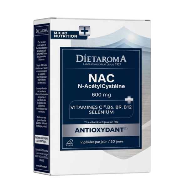 Dietaroma Nac 600mg 40 Gelules