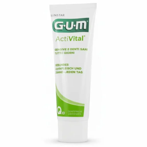 Gum Dentifrice ActiVital 75ml + Brosse à Dent Offerte