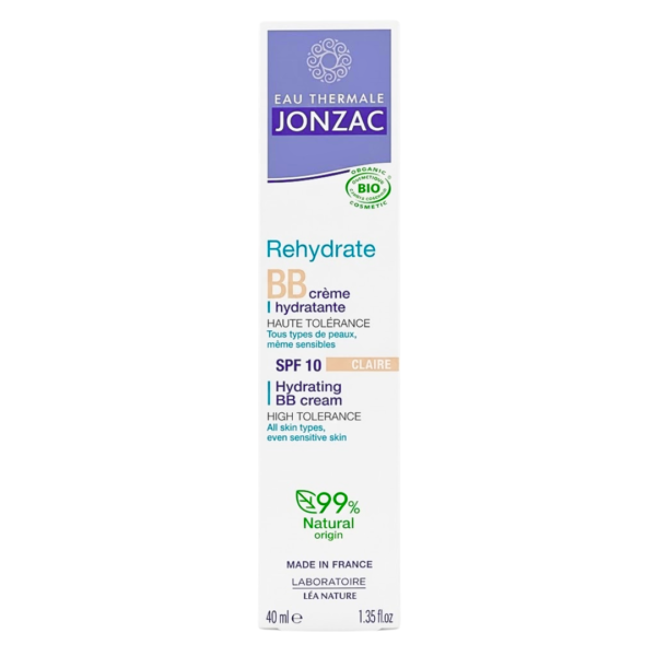 Eau Thermale Jonzac Rehydrate BB Creme Hydratante Claire Spf10 40ml