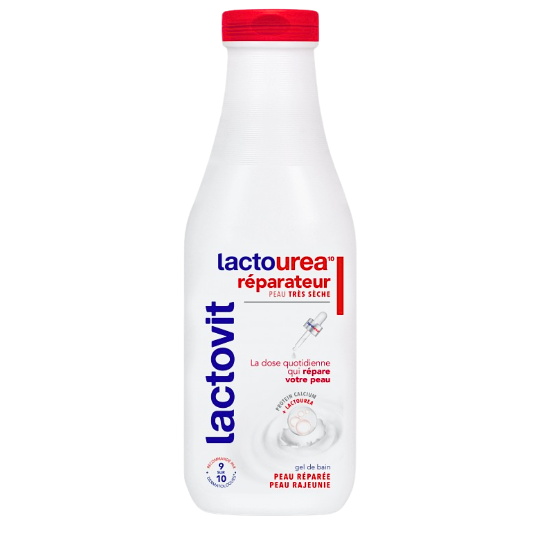 Lactovit-Gel-Douche-Reparateur-600Ml.png Lactovit Lactourea Gel Douche Reparateur 600Ml – Image 1
