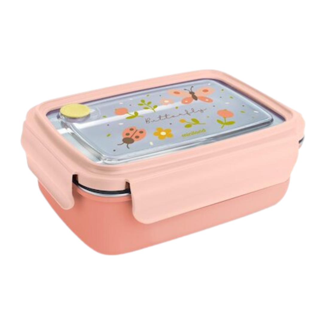 Miniland-Boite-Repas-En-Acier-Papillon-Ref-89700.png Miniland Boite Repas En Acier Papillon Reference 89700 – Image 1