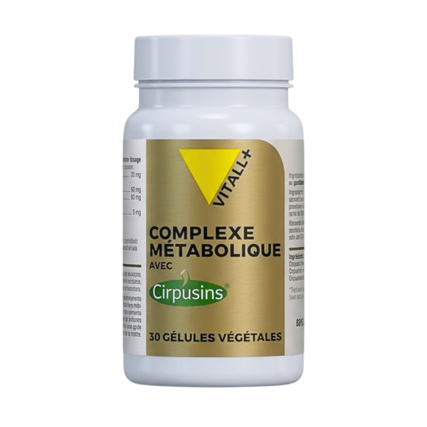 VITALL PLUS Complexe Metabolique 30 Gelules
