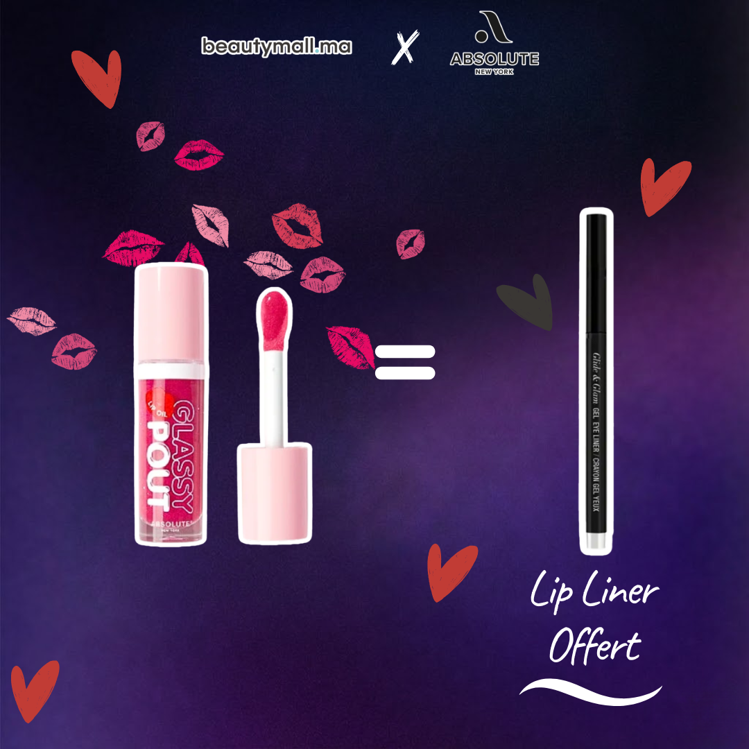 ABSOLUTE NEW YORK Glassy Pout Lip Oil Perky