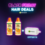 Garnier Ultra Doux Serum Hair Honey 2 x 200ml + Trousse Offerte