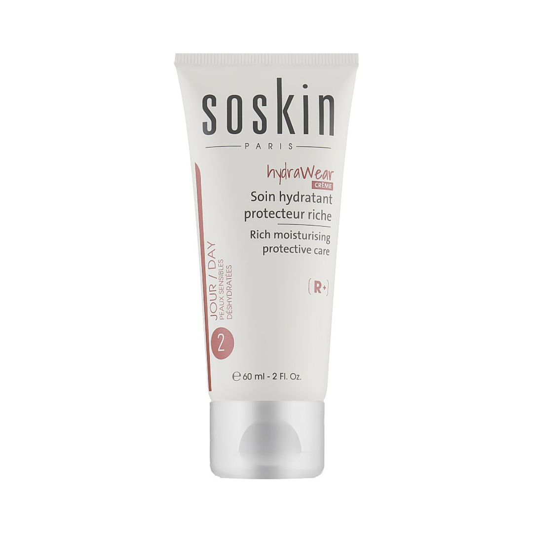 Soskin HydraWear Gel-Creme Soin Hydratant Riche 60ml (1)