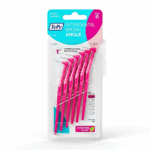 Tepe Interdental Brush Angle Rose 0.4mm Taille 0 -6 Pieces