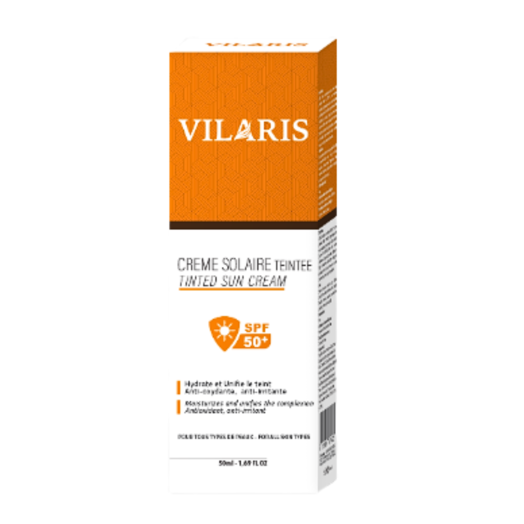Vilaris Creme Solaire Teintee Spf50+ 50ml (1)