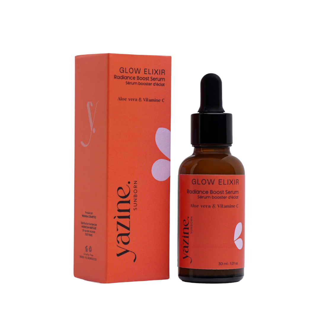 Yazine Serum Booster D'eclat Aloe Vera & Vitamine C 30ml