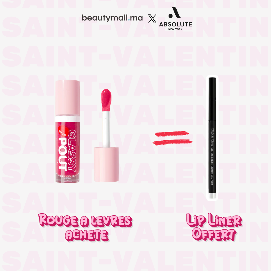 Absolute New York Glassy Pout Lip Oil Perky