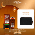 L'oreal  MEN EXPERT ROUTINE BARBER GEL WASH + CREME COIFFANTE +GEL DOUCHE + DEO RO) = TONDEUSE OFFERTE